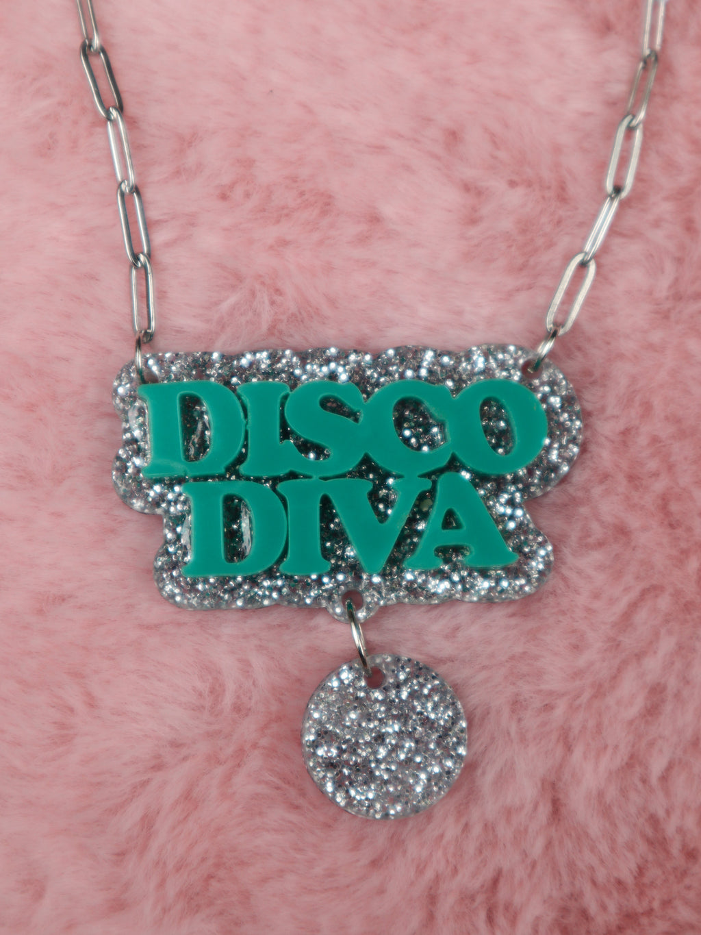 Disco Diva Necklace - with charm