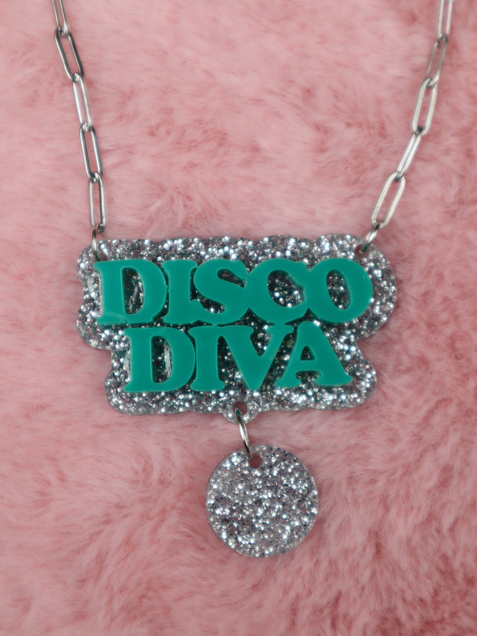 Disco Diva Necklace - with charm