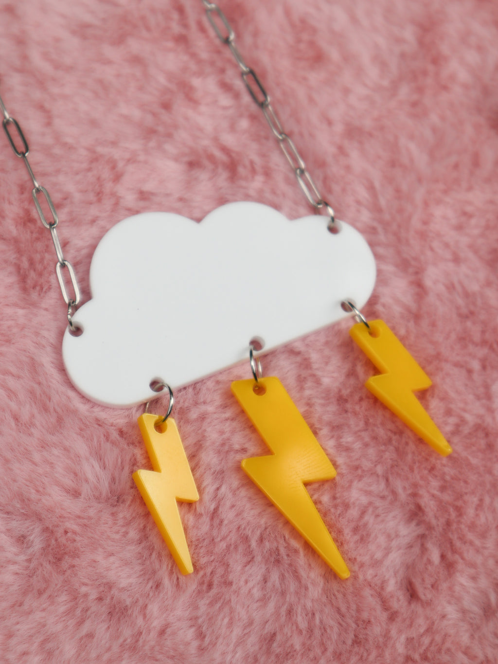 Lightning Cloud Necklace